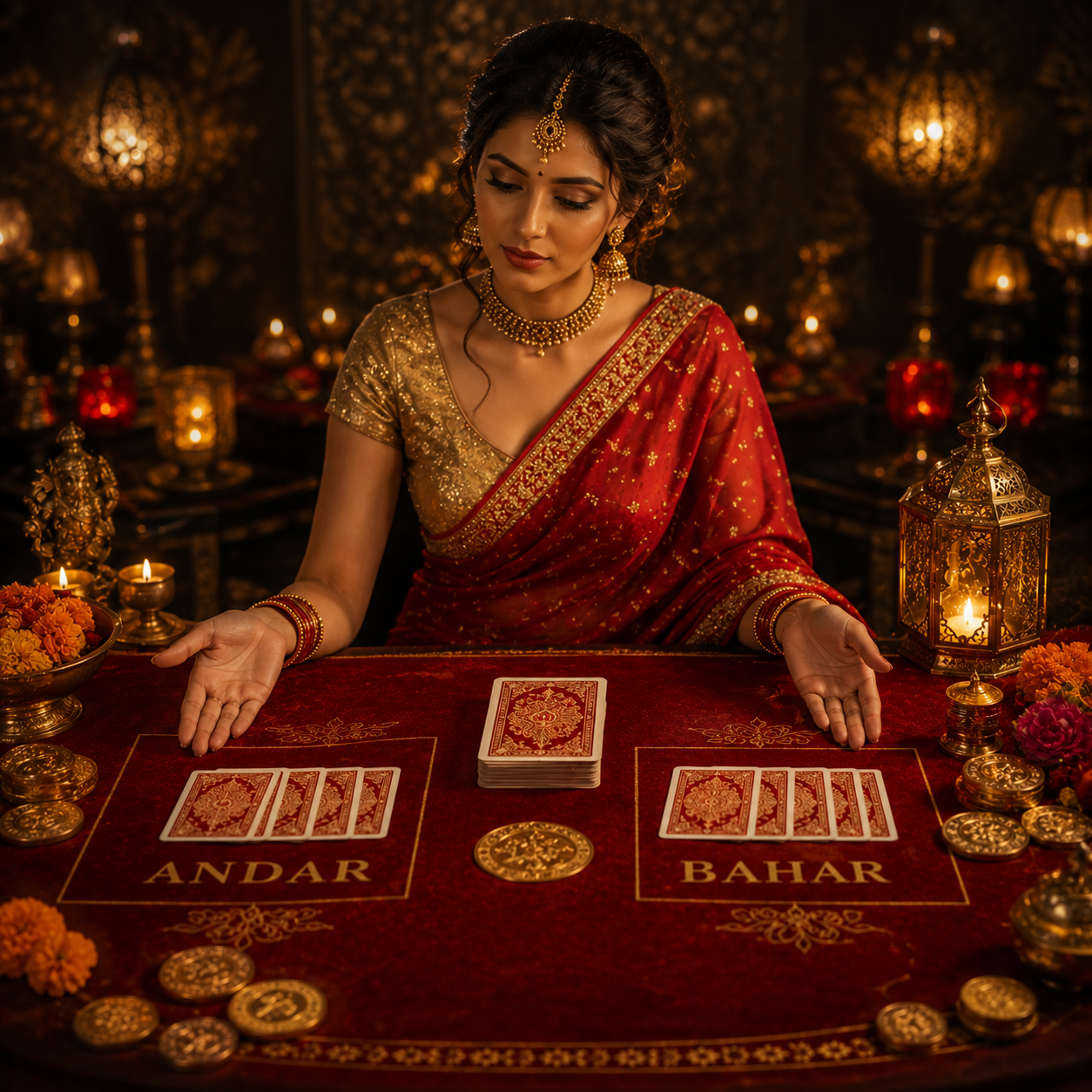 Andar Bahar online card game with live dealer experience