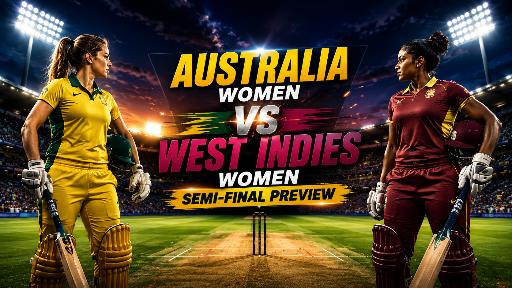 Australia Women vs West Indies Women T20 World Cup Semi-Final